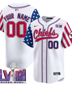 Chiefs 2024 Independence Day Vapor Premier Limited Custom Jersey – All Stitched