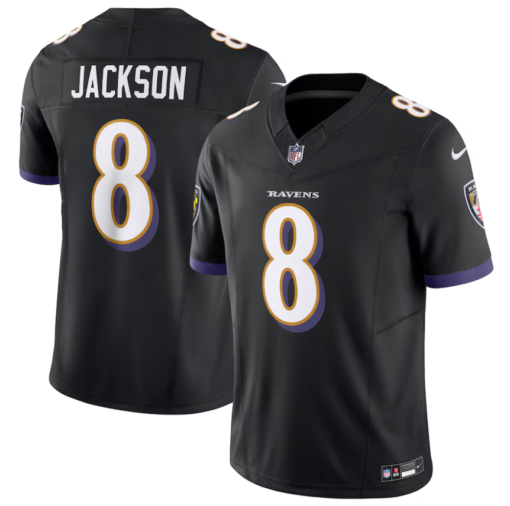 Baltimore Ravens Men's 2025 Vapor F.U.S.E. Limited Stitched Jersey - Image 3
