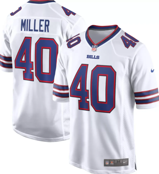 Buffalo Bills Men's 2024 Vapor F.U.S.E. Limited Stitched Jersey - Image 14