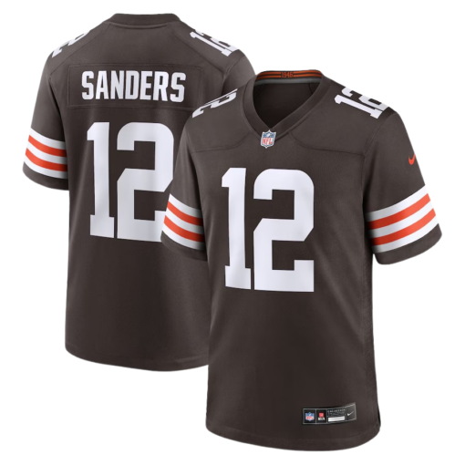 Men's Cleveland Browns #12 Shedeur Sanders Limited Jersey - Image 2