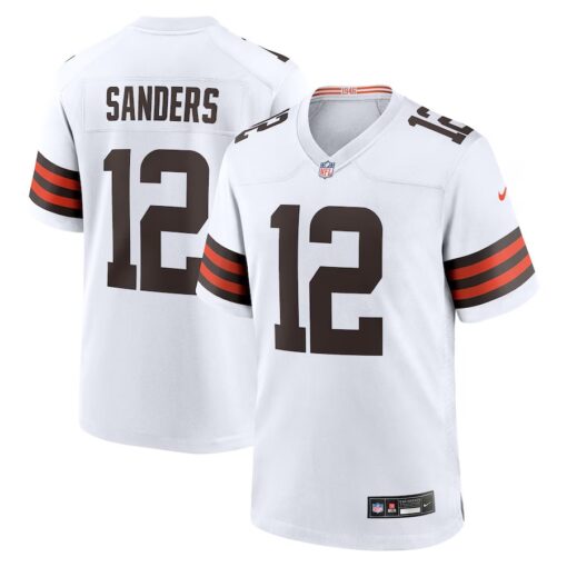 Men's Cleveland Browns #12 Shedeur Sanders Limited Jersey - Image 4