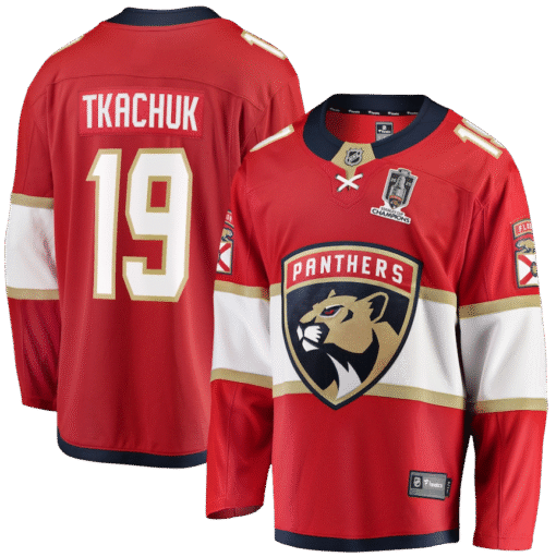 Florida Panthers Red 2025 Stanley Cup Champions Limited Jersey - Image 2