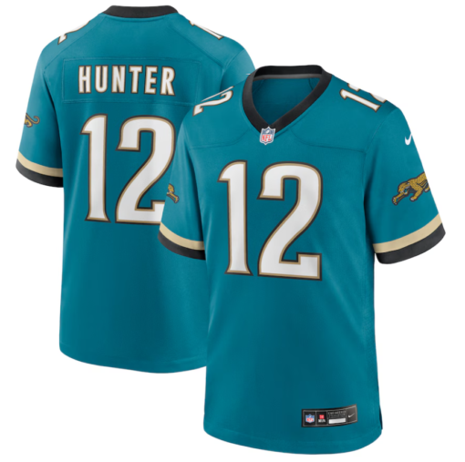 Men's Jacksonville Jaguars #12 Travis Hunter 2025 Limited Jersey - Image 5