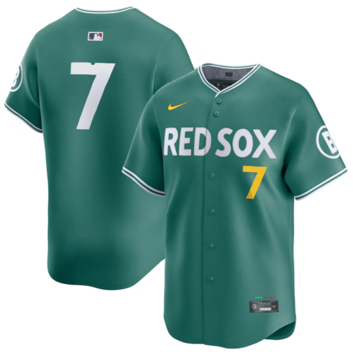Men's Boston Red Sox Green 2025 City Connect Limited Jersey - Image 10