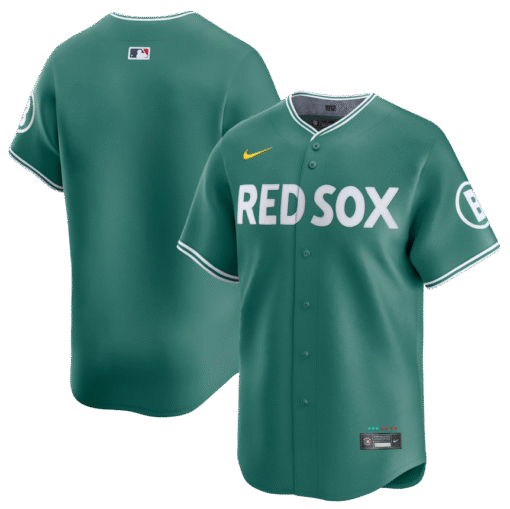 Men's Boston Red Sox Green 2025 City Connect Limited Jersey - Image 2