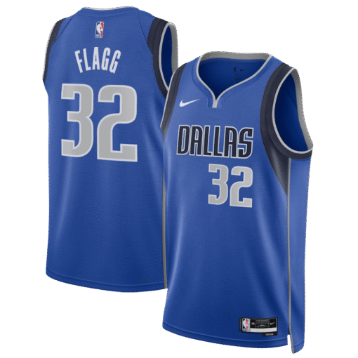 Dallas Mavericks #32 Cooper Flagg 2025 Draft Stitched Basketball Jersey - Image 2