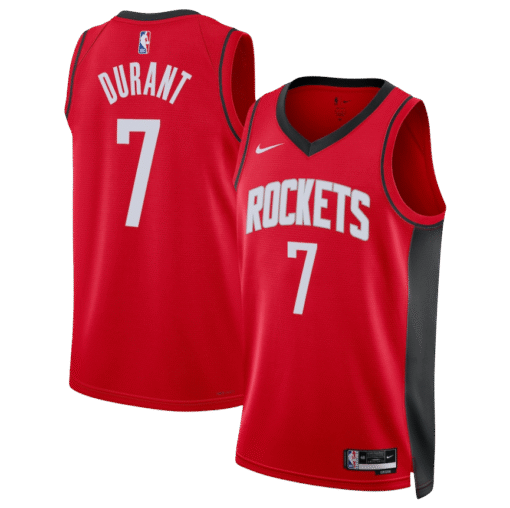 Houston Rockets #7 Kevin Durant Edition Stitched Jersey - Image 2