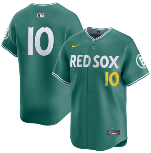 Men's Boston Red Sox Green 2025 City Connect Limited Jersey - Image 5