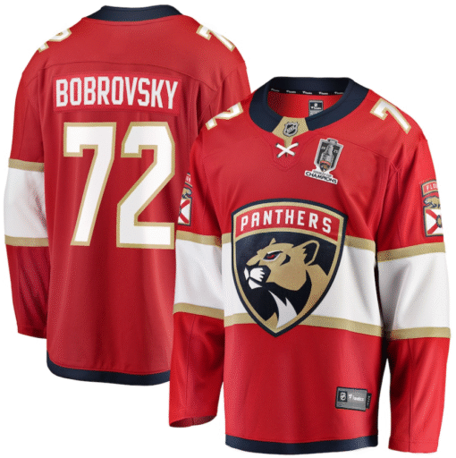 Florida Panthers Red 2025 Stanley Cup Champions Limited Jersey - Image 6