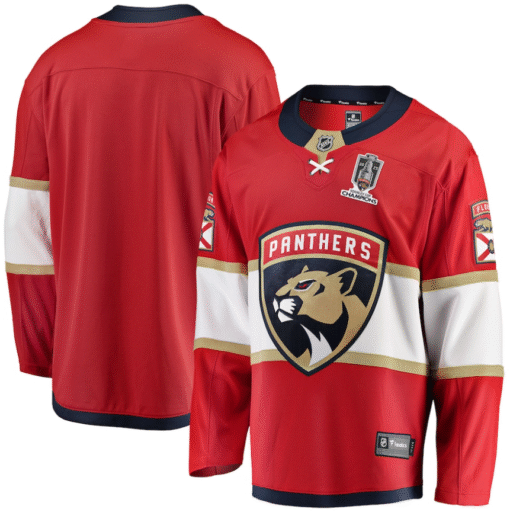 Florida Panthers Red 2025 Stanley Cup Champions Limited Jersey - Image 3