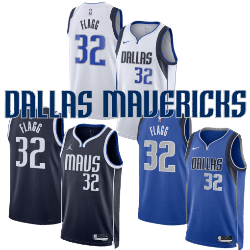 Dallas Mavericks #32 Cooper Flagg 2025 Draft Stitched Basketball Jersey