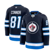 Men's Winnipeg Jets Navy Home Premium Jersey - Image 3