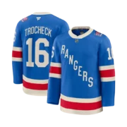 Men's New York Rangers Blue Centennial 2025 Stitched Limited Jersey - Image 6