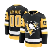 Men's Pittsburgh Penguins Black Home Premium Jersey