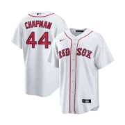 Men's Boston Red Sox White Home Replica Jersey - Image 2