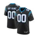 Men's Carolina Panthers Black Game Jersey