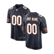 Men's Chicago Bears Navy Game Jersey