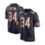 Men's Chicago Bears Navy Game Jersey - Image 5