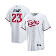 Men's Minnesota Twins White Home Replica Jersey - Image 3