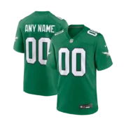 Men's Philadelphia Eagles Kelly Green Alternate Game Jersey