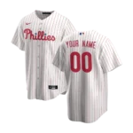 Men's Philadelphia Phillies White Home Replica Jersey