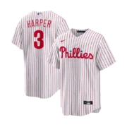 Men's Philadelphia Phillies White Home Replica Jersey - Image 3