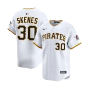 Men's Pittsburgh Pirates White Home Limited Jersey - Image 2