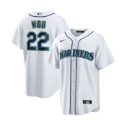 Men's Seattle Mariners White Home Replica Jersey - Image 5