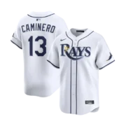 Men's Tampa Bay Rays White Home Limited Jersey - Image 2