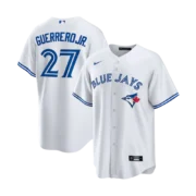 Men's Toronto Blue Jays White Home Replica Jersey - Image 3