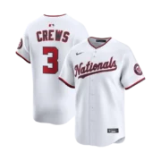 Men's Washington Nationals White Home Limited Jersey - Image 3