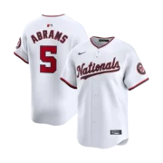 Men's Washington Nationals White Home Limited Jersey - Image 4