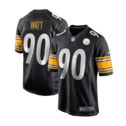 Men's Pittsburgh Steelers Black Game Jersey - Image 3