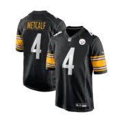 Men's Pittsburgh Steelers Black Game Jersey - Image 4