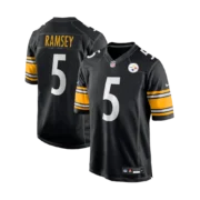 Men's Pittsburgh Steelers Black Game Jersey - Image 5