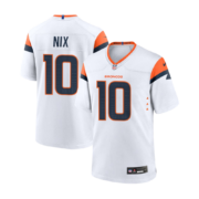Men's Denver Broncos White Mile High Collection Game Jersey - Image 2