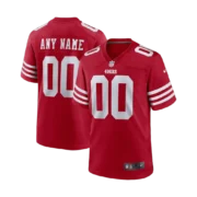 Men's San Francisco 49ers Scarlet Stitched Jersey