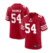 Men's San Francisco 49ers Scarlet Stitched Jersey - Image 3