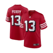 Men's San Francisco 49ers Scarlet Alternate Stitched Jersey - Image 2