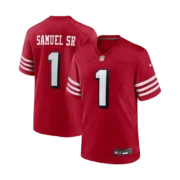 Men's San Francisco 49ers Scarlet Alternate Stitched Jersey - Image 4
