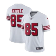 Men's San Francisco 49ers White Alternate Stitched Jersey - Image 2