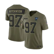 Men's Detroit Lions 2025 Salute to Service Vapor Limited Jersey