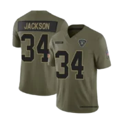 Men's Las Vegas Raiders 2025 Salute to Service Vapor Limited Jersey - Image 4