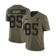 Men's New England Patriots 2025 Salute to Service Vapor Limited Jersey - Image 2