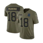 Men's Indianapolis Colts 2025 Salute to Service Vapor Limited Jersey