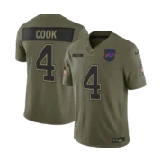 Men’s Buffalo Bills 2025 Salute to Service Vapor Limited Jersey - Image 2