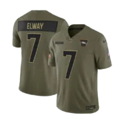 Men’s Denver Broncos 2025 Salute to Service Vapor Limited Jersey - Image 3