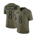 Men's Baltimore Ravens 2025 Salute to Service Vapor Limited Jersey