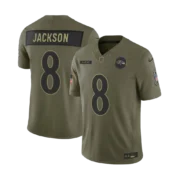 Men's Baltimore Ravens 2025 Salute to Service Vapor Limited Jersey