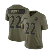 Men's Baltimore Ravens 2025 Salute to Service Vapor Limited Jersey - Image 2